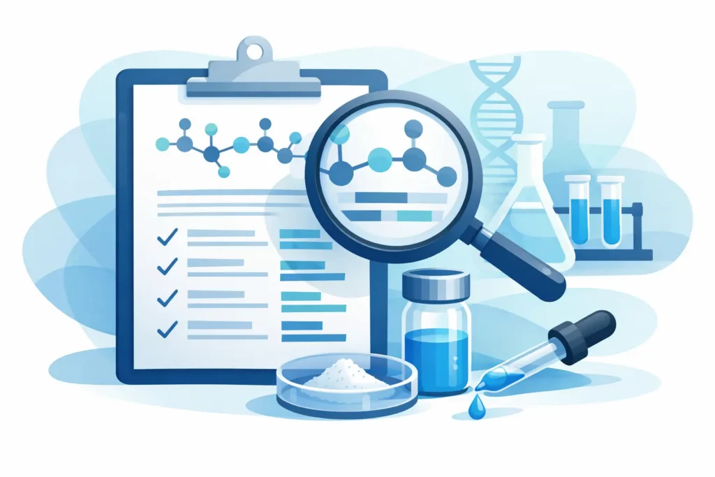 How to Read a Peptide Certificate of Analysis