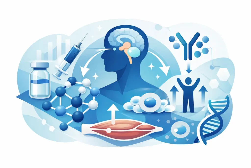 Tesamorelin Peptide Research and GH Signaling