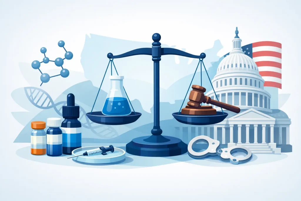 Are Research Peptides Regulated in the United States?