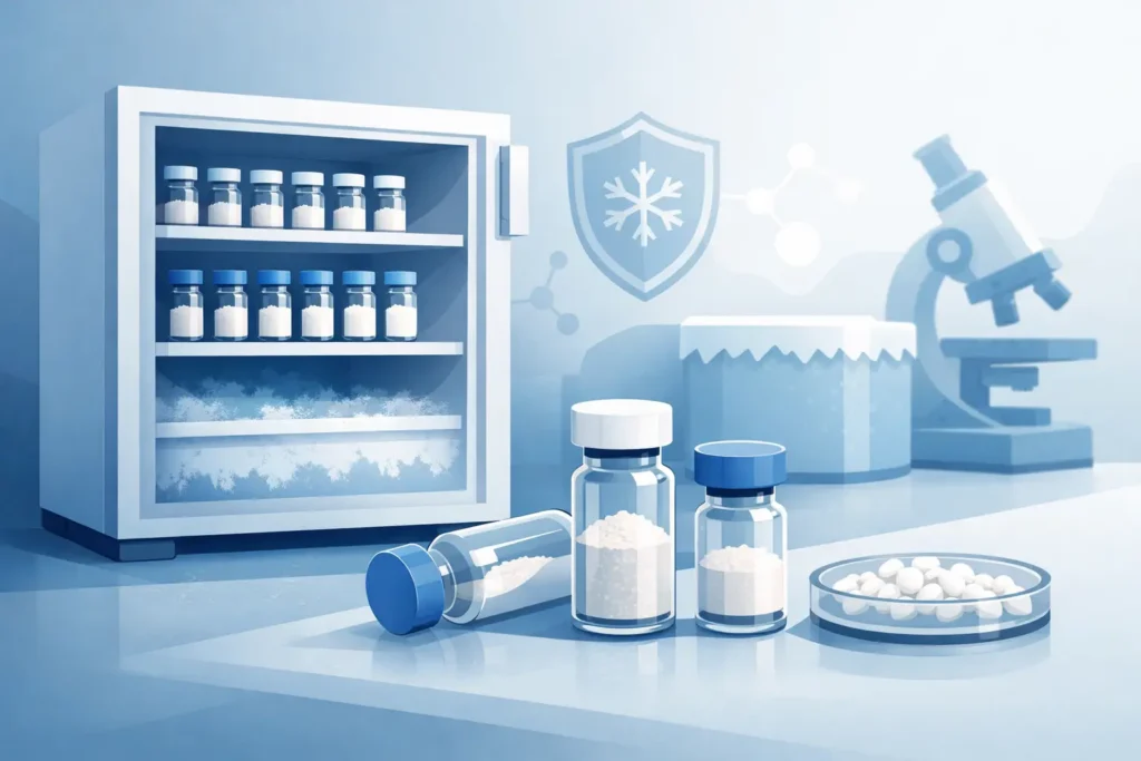 How to Store Lyophilized Peptides Correctly